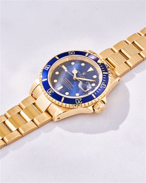 rolex submariner gelbgold|Rolex Submariner official site.